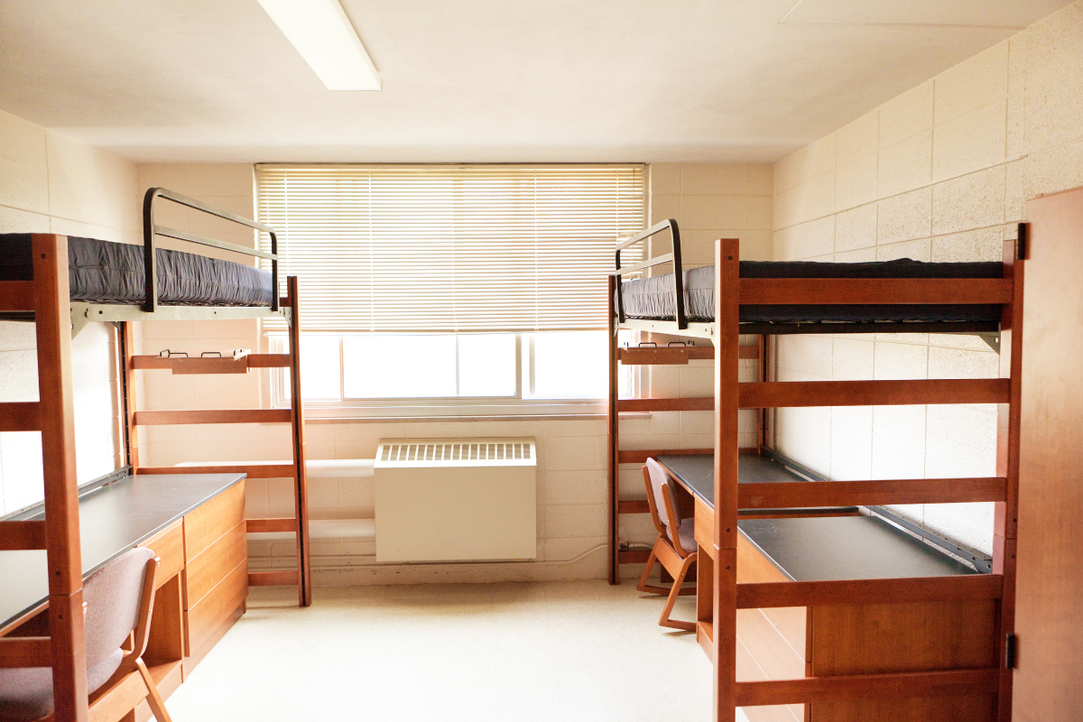 Before - Double Dorm Room